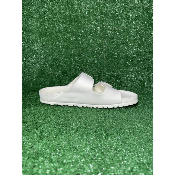 Birkenstock Arizona Eva White Rubber Slide Sandals Women's Size 7 US EU 38 UK 5 - Picture 1 of 10